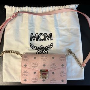 MCM Powder Pink Crossbody